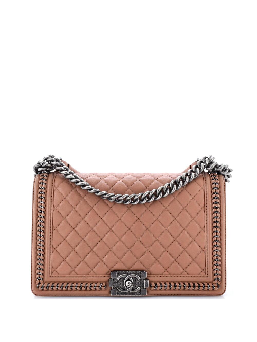 Chanel Chain Handle Boy Flap Bag #323572C35B